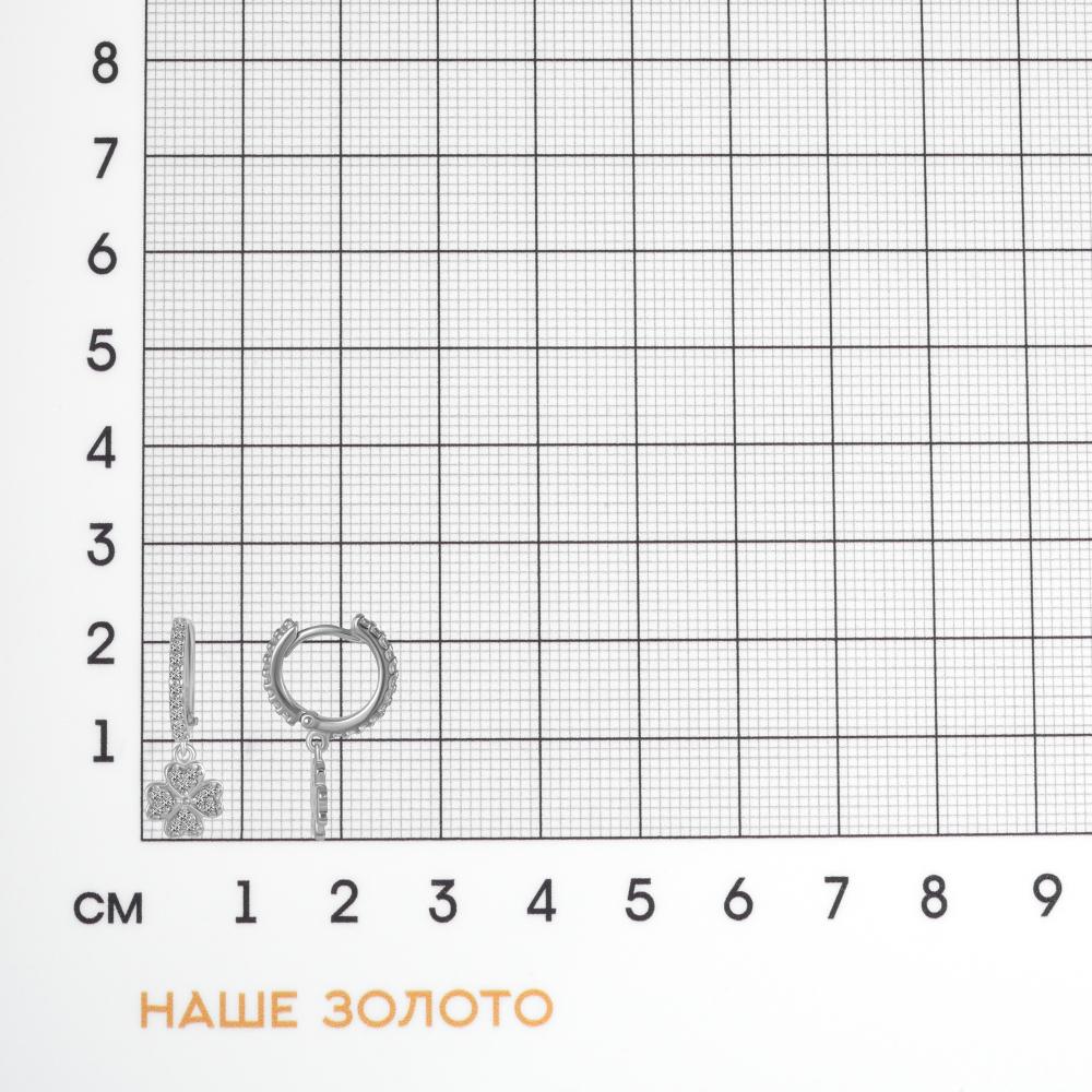 Серебряные серьги подвесные Sokolov ДИ94026603