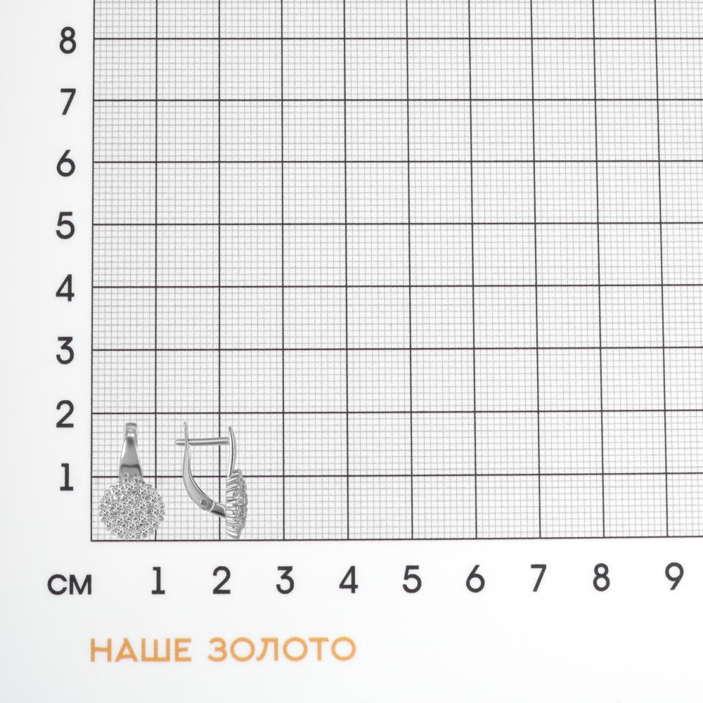 Серебряные серьги Sokolov ДИ94027120