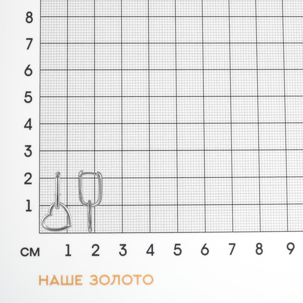 Серебряные серьги подвесные Sokolov ДИ94026916