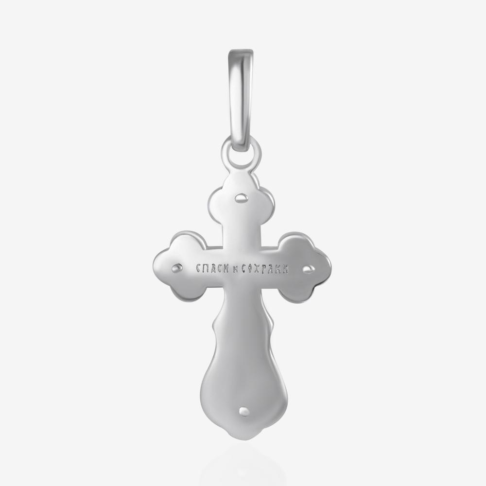 Серебряный крест Liberty РЫ3002555С