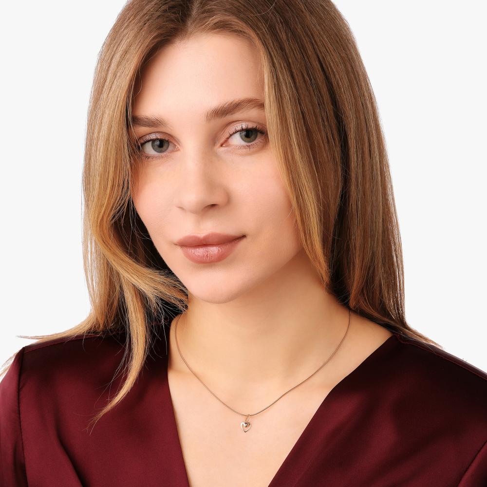 Золотая подвеска Efremof из красного золота 585 пробы ЮПП1317474