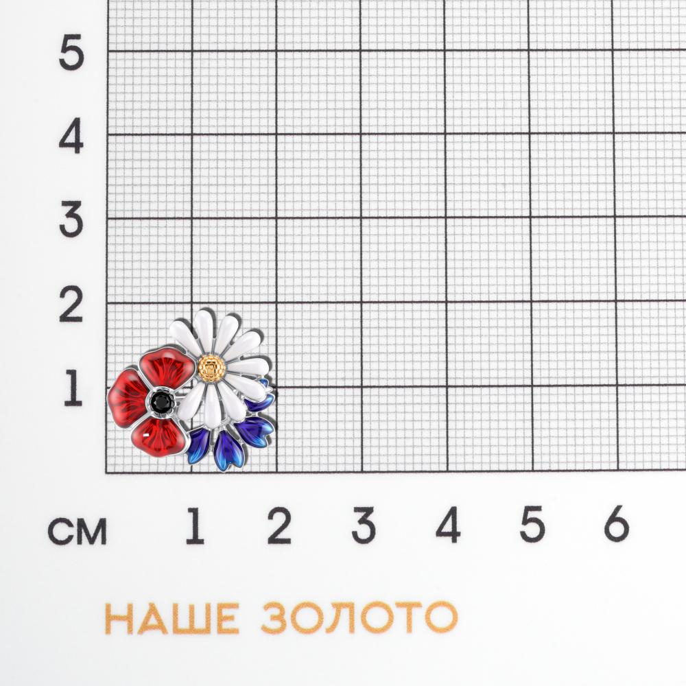 Серебряная подвеска Sokolov ДИ94049026