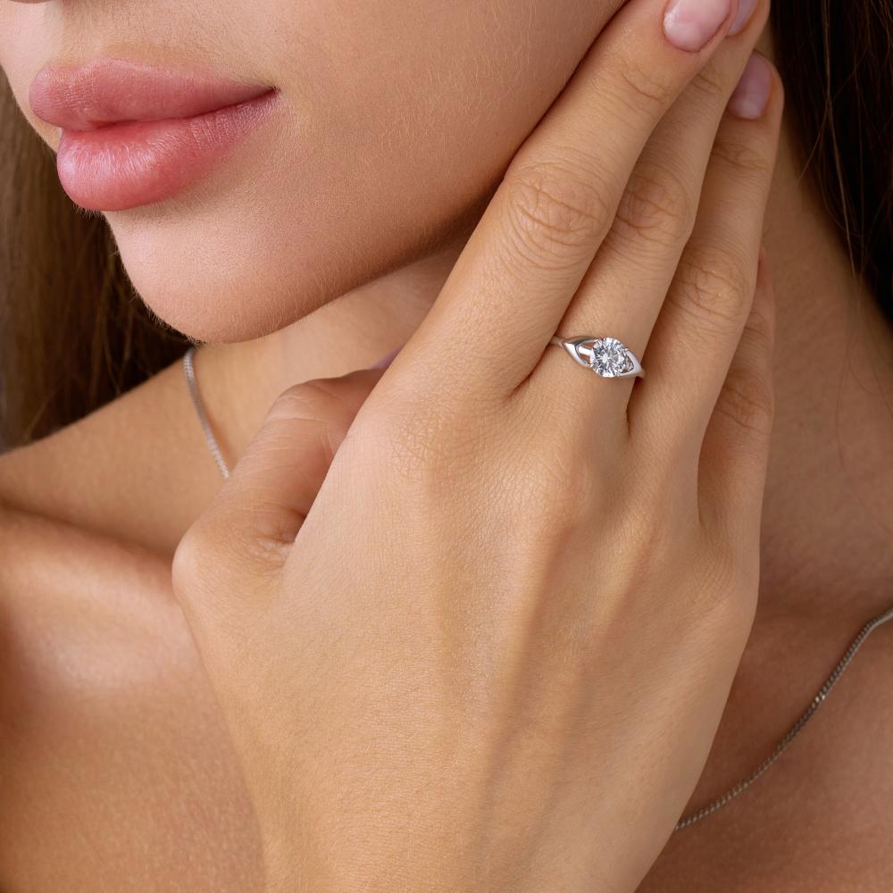 Серебряное кольцо Золотая столица ЗЧС1180841010