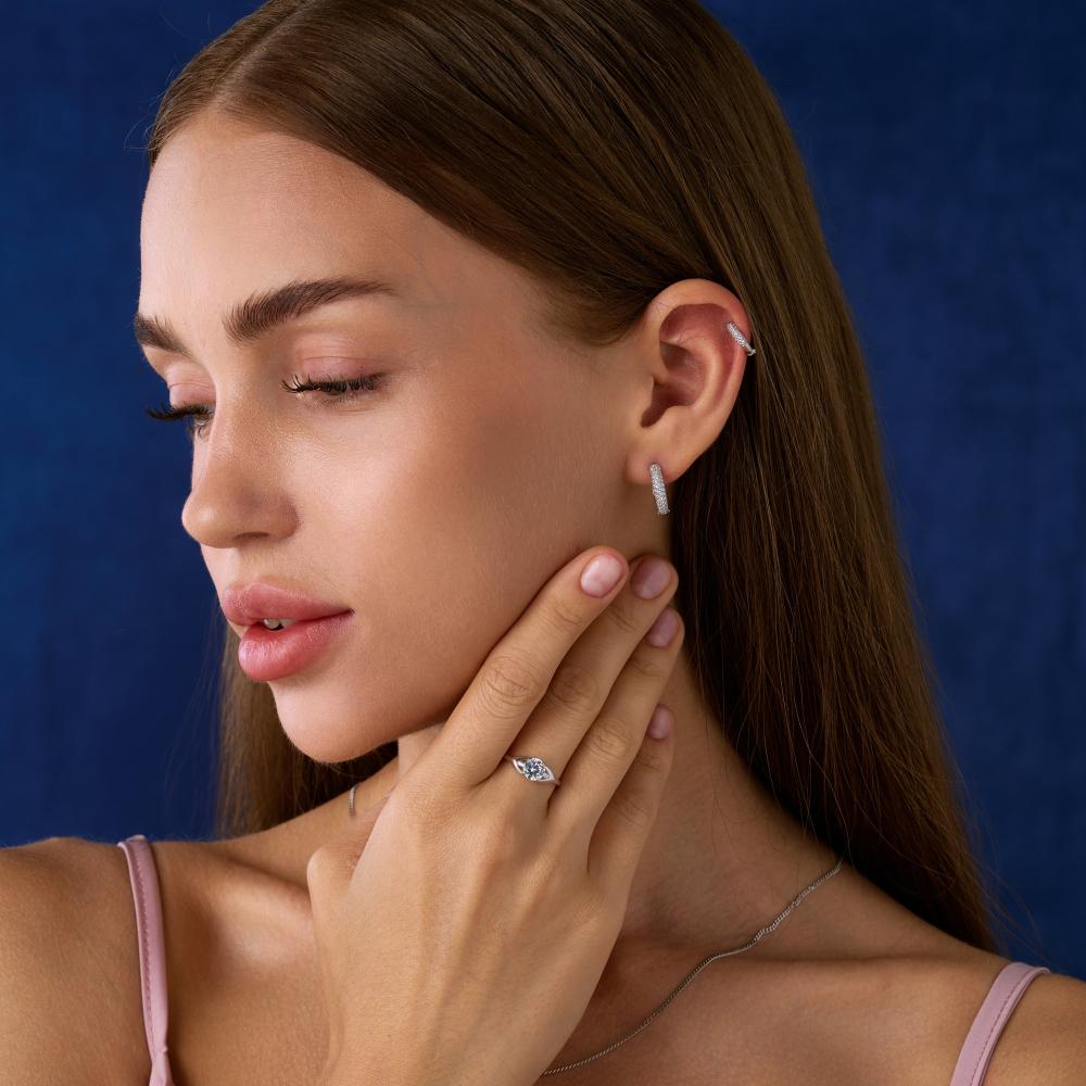 Серебряное кольцо Золотая столица ЗЧС1180841010