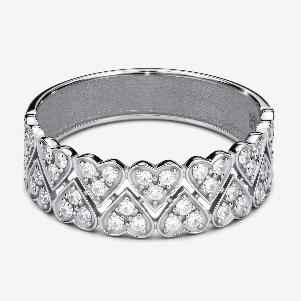 Серебряное кольцо Иллада 2ИС812819