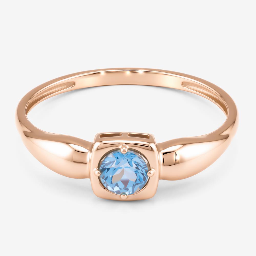 Золотое кольцо New gold из красного золота 585 пробы НЮ094489_01_01_000_0020тпсв