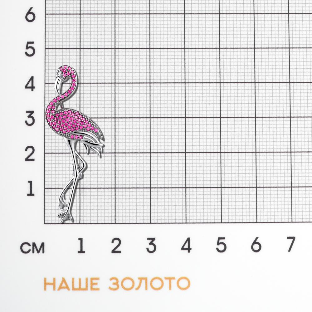 Серебряная брошь Талант ТБ60-75-0002-17959