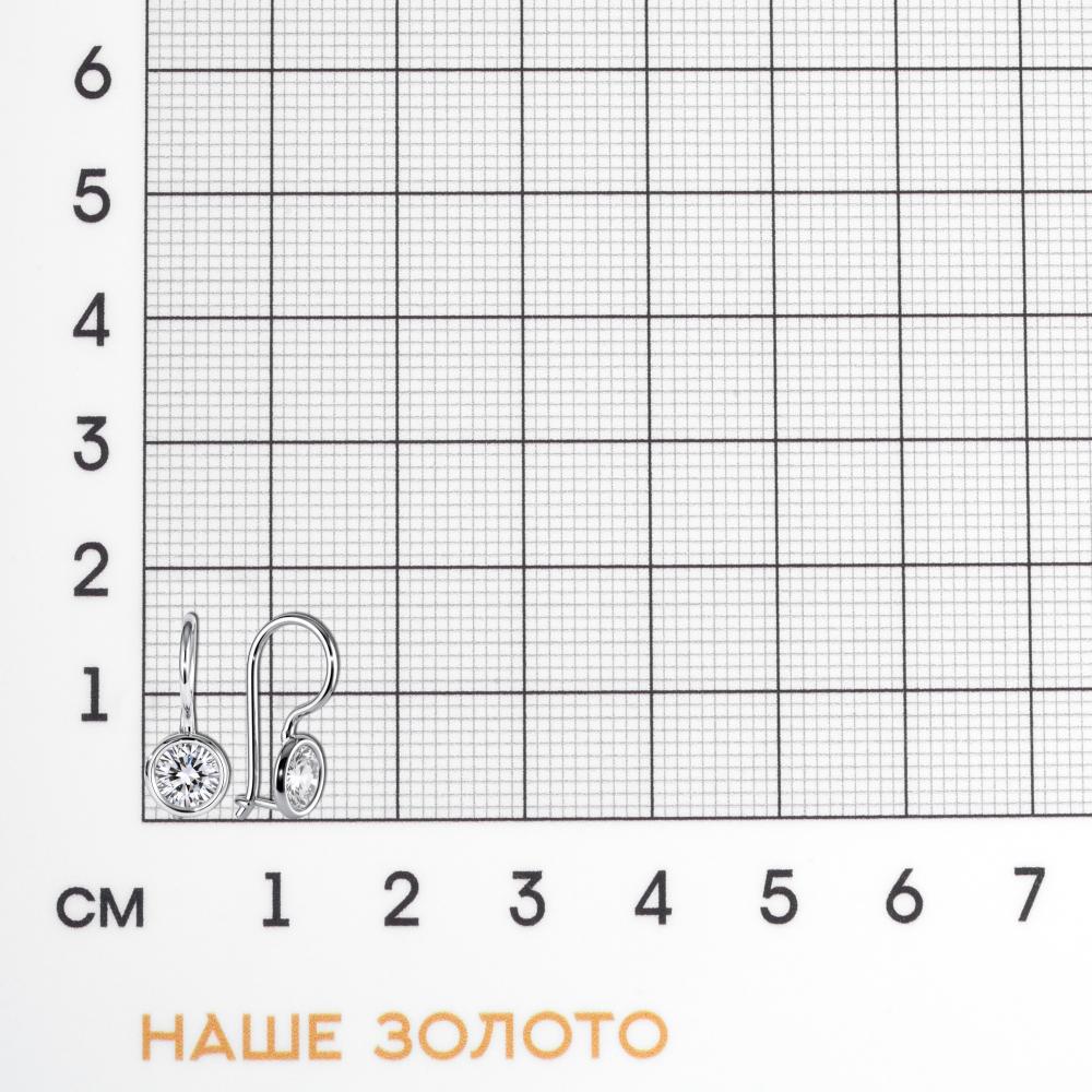 Серебряные серьги Золотая столица ЗЧС2180211010