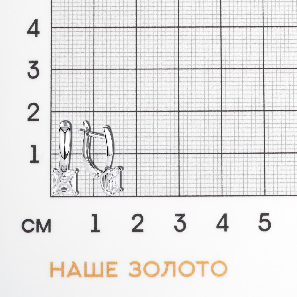 Серебряные серьги Золотая столица ЗЧС2139951010