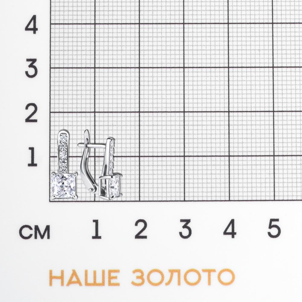Серебряные серьги Золотая столица ЗЧС2180891010