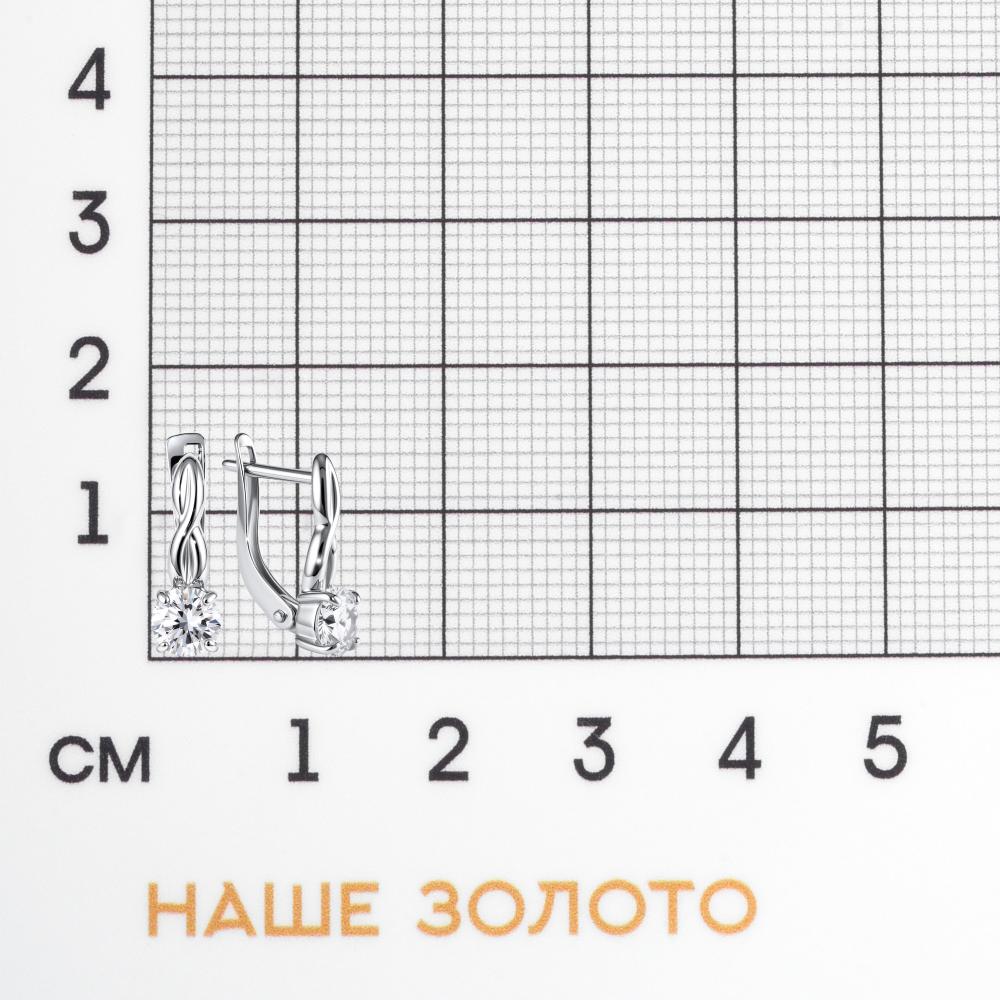 Серебряные серьги Золотая столица ЗЧС2180831010