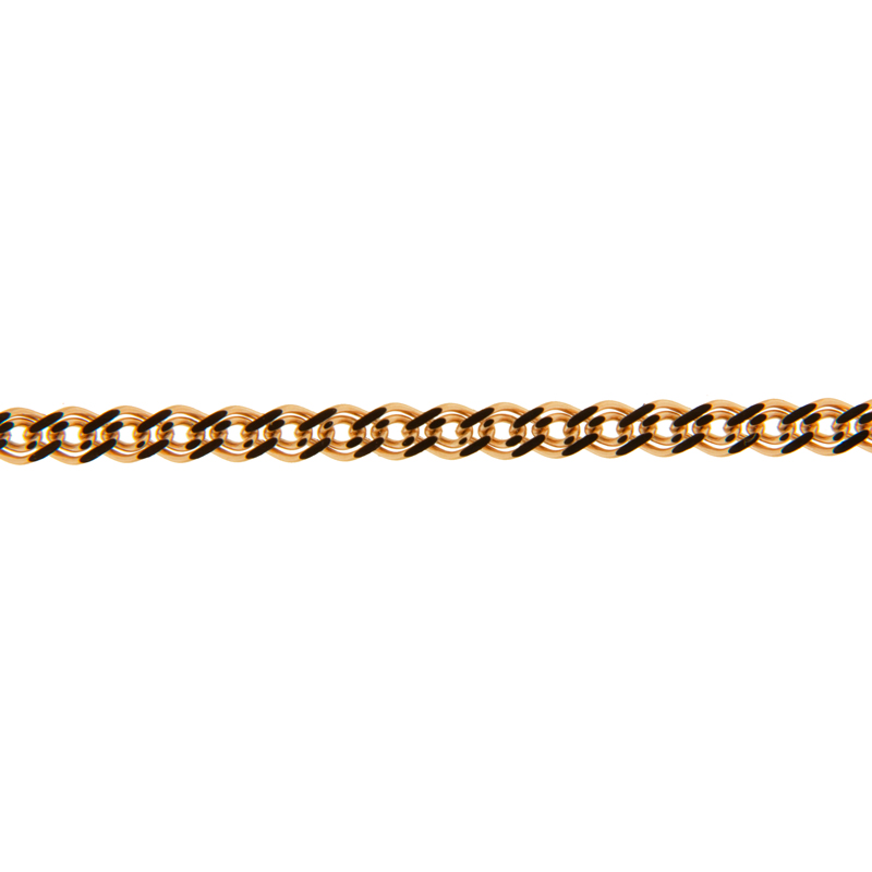 Золотая цепочка Титан из красного золота 585 пробы нонна 035 и нонна ИНЦН235А2-А51, размеры от 40 до 60