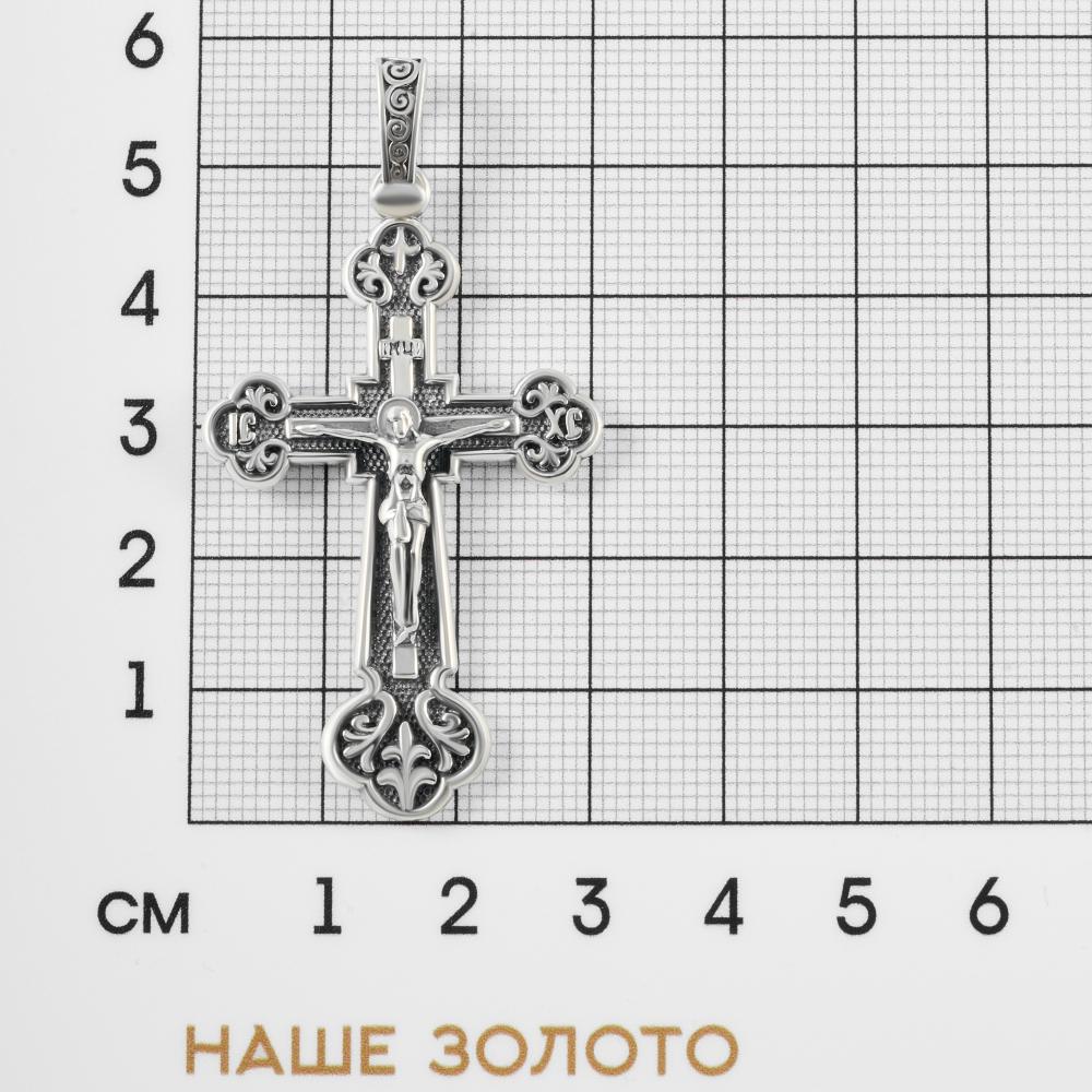 Серебряный крест Кубачи КБК10103